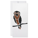 owl owlet eule rack cards