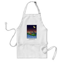 Owl Plus Pussycat, apron
