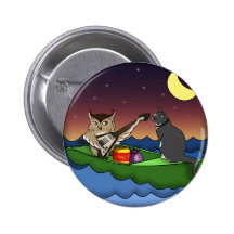 Owl Plus Pussycat, button