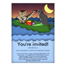 Owl Plus Pussycat, invitation