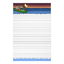 Owl Plus Pussycat, stationery