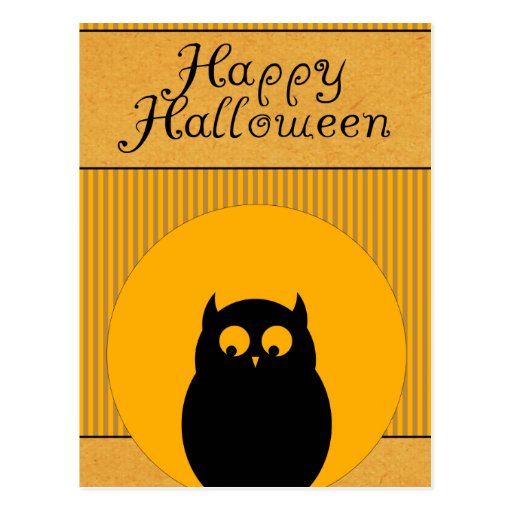 Owl Postcard