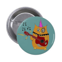 Owl Right Now Baby Rocker Owl Button