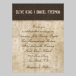 Owl Silhouette Wedding Invitation invitations