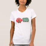 Owl Teacher At Chalkboard Personalised Shirt