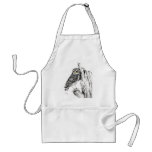 Owl With Grasshopper Apron