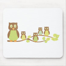 Owlies Mouse Pads