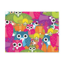 owlish postcards