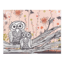 Owls 15 Postcards