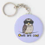 Owls are cool! key chains