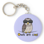 Owls are cool! key chains