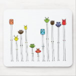 Owls In Multicolors