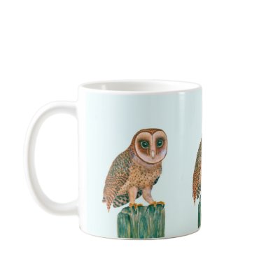 owls mugs by joeyartist