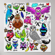 Owls Poster