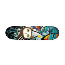 Owls Skateboard