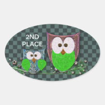 Owls sticker