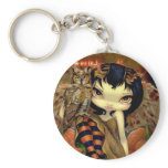 "Owlyn in Autumn" Keychain