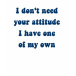 Own Attitude t-shirts