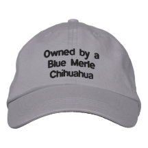 Owned by a Blue Merle Chihuahua Baseball Cap