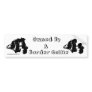 Owned By A Border Collie Funny Dog Bumper Sticker