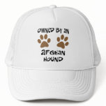 Owned By An Afghan Hound Hats