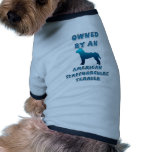 Owned by an American Staffordshire Terrier pet clothing