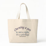 owning a pet bag