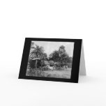 Ox Cart Village Scene Senegal Africa 1898 cards