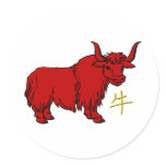 Ox stickers