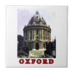 Oxford 1986 snapshot 198 Red The MUSEUM Zazzle tiles