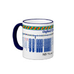 Oxford Canal Route Map (2 of 4) Mugs