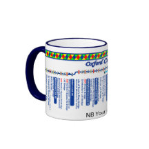 Oxford Canal Route Map (4 of 4) Mug