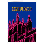 Oxford England 1986 Building Spirals Magenta cards