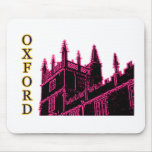 Oxford England 1986 Building Spirals Magenta mousepads