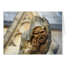 Oxford Gargoyle Greeting Card