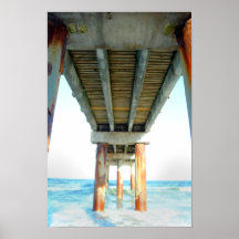 Oxidised Pier Print