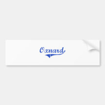 Oxnard City Classic Bumper Sticker