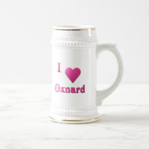 Oxnard -- Hot Pink Coffee Mugs