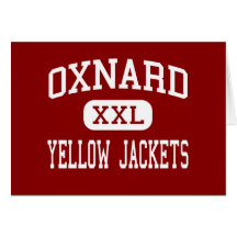 Oxnard - Yellow Jackets - High - Oxnard California Cards