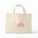 OXOX Pink Piggy Doodle Art Bag