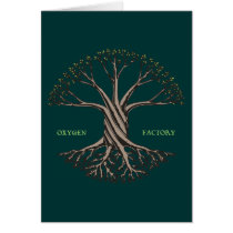 Oxygen Factory Greeting Card
