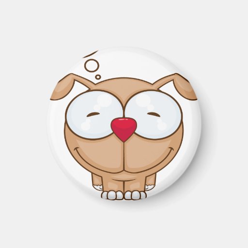 Oxygentees Love Dog Magnet