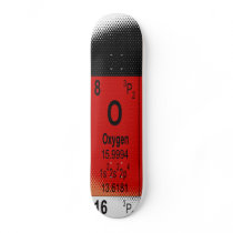 Oxygentees Periodic Table Board Skate Board Deck