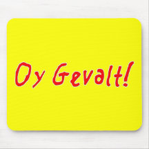 Oy Gevalt! Mouse Mat