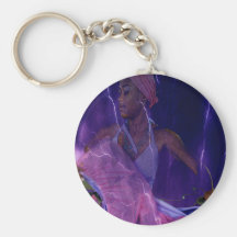 OYA DANCING BY LIZ LOZ KEYCHAIN