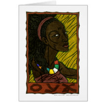 Oya Greeting Card