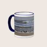 Oystercatchers on the Shoreline Mug