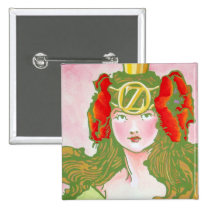 Oz Pinback - Ozma buttons