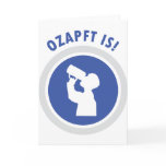 ozapftis Oktoberfest bavarian icon cards