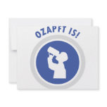ozapftis Oktoberfest bavarian icon invitations